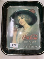 1972 Coca-cola tray