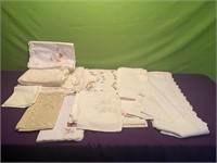 Lace Table Cloths, Cloth Napkins, Placemats ++