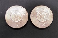 NEVADA COIN MART LOT OF 2 GAMING COIN CALLING CARD
