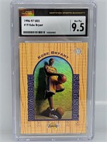 1996 UD3 Kobe Bryant RC #19 CSG 9.5