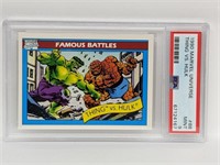 1990 Marvel Universe Thing vs Hulk #88 PSA 9