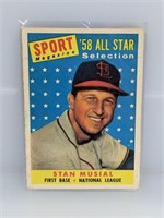 1958 All Star Stan Musial