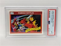 1990 Marvel Universe Thor vs Surtur #91 PSA 9