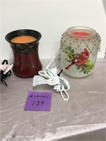 Two Scentsy Scented Electric Warmers