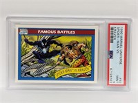 1990 Marvel Universe Spider-Man vs Kraven PSA 9