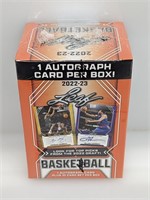 2022-23 Leaf Basketball Blaster Box 1 Auto & Set