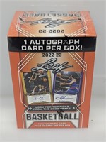 2022-23 Leaf Basketball Blaster Box 1 Auto & Set