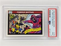 1990 Marvel Universe X-Men vs Magneto #100 PSA 9