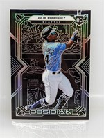 2022 Chronicles Obsidian Julio Rodriguez RC #27