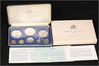 1st Coinage of Barbados Proof Set Franklin Mint 73