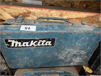 Makita large drill w/case & bits