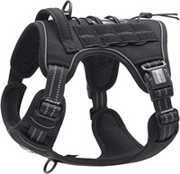 Auroth Tactical Dog Harness for Small Medium Largs