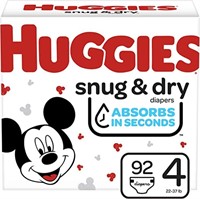 Diapers Size 4 - Huggies Snug & Dry Disposable Bak