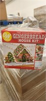 38 Pieces Preassembled Gingerbread House Kit