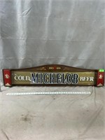 Michelob Beer Sign, 48"x8"