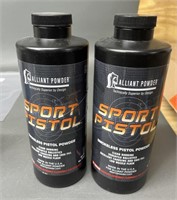 2 - 1 lb Cans Alliant Sport Reloading Powder