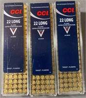 300 rnds CCI .22 Long Ammo