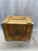 Budweiser Wooden Crate, 18"x15"x14"