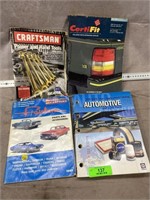 (4) Old Automotive Catalogs & Magazines