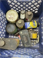 Vintage Oil Cans, Pencil Sharpener & Misc.