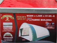 GM 20'x30'x12' PE Dome Storage Shelter