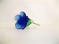 Japanese Glass Flower 10"