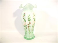 Fenton Cased Vase 7.5"
