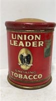 Union Tobacco Tin can container 6 inch tall