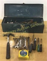 Tool Box with tools. Hammers , wrenches ,