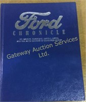 Ford Chronicle book. Picture and description’s