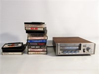 Vtg Realistic Cass Player W/Cassettes
