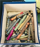 Box of vintage Crayons