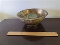 Brass incense bowl