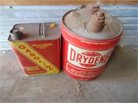 Dryden 5 gal motor oil can