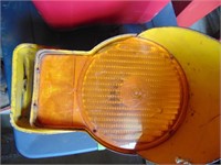 Dietz yellow light, metal exterior