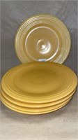 5 Fiesta Dinner Plates 10-1/4inch