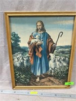 Jesus painting 17"x21"
