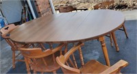 Tell City Table & chairs (5)