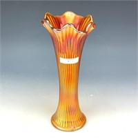 Northwood Marigold Fine Rib Vase