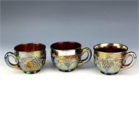 NW Amethyst Grape & Cable Punch Cup Set