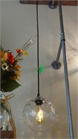 HANGING  ACCENT LAMP GLASS SHADE