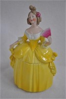 8" Madame Pompadour porcelain dresser doll