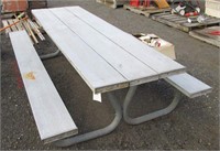 Aluminum 8' Picnic Table