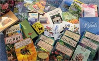Books, Gardening, birds, plants