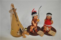 Annalee Thorndike handcrafted Native American