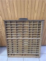 Printing plate cabinet drawer