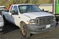 2002 Ford F250 Extended Cab Pickup