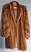Mink 3/4 length coat, Mark Perlman's
