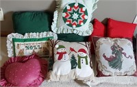 Throw Pillows, Christmas themes