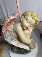 resin angel with wings no shipping